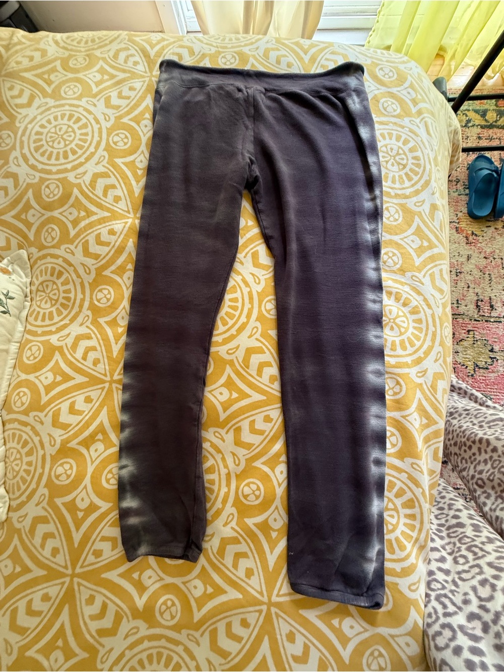 Monrow Charcoal Gray Cozy Leggings